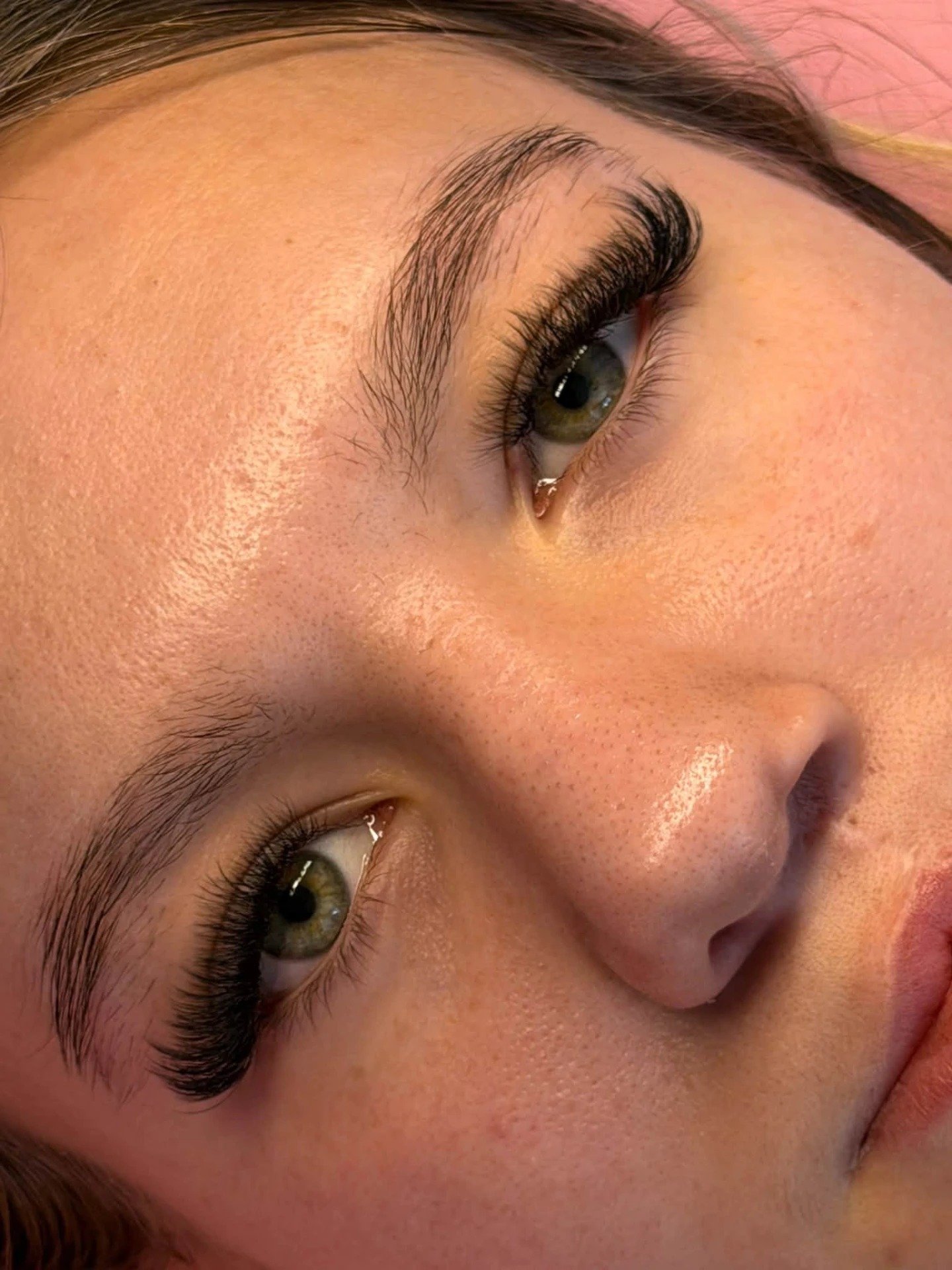 Natural classic lash extensions